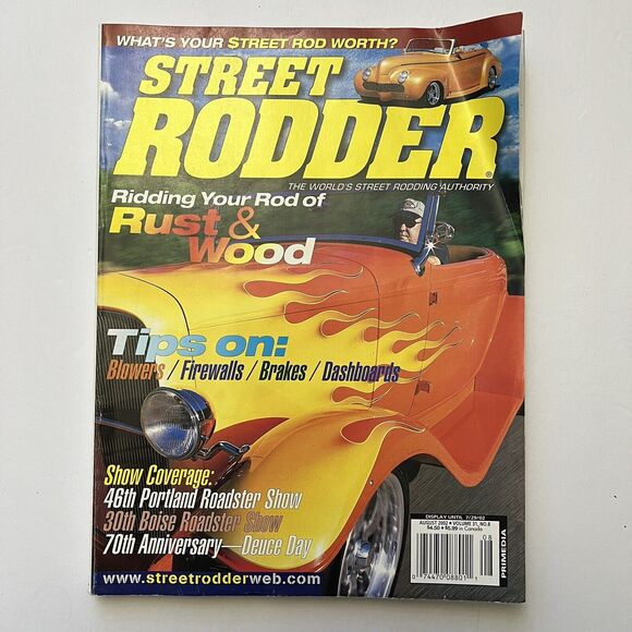 Vintage Hot Rod Magazines Set of 3 Jan and Aug 2002 Mar 2003 - Picture 5 of 10
